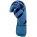 Боксерські рукавиці шкіряні Fistrage 10 унцій, синій, код: VL-5540_10BL
