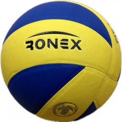 М"яч волейбольний Ronex №5, синьо-жовтий, код: RX-MVA330-WS