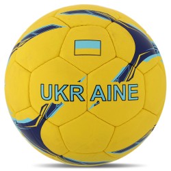 М"яч футбольний Ballonstar Ukraine №5 PU, жовтий-синій, код: FB-7983-S52