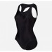 Купальник закритий для жінок Arena Solid O Back Swimsuit розмір 40, чорний, код: 3468336857465