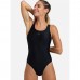 Купальник закритий для жінок Arena Solid O Back Swimsuit розмір 40, чорний, код: 3468336857465