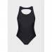 Купальник закритий для жінок Arena Solid O Back Swimsuit розмір 40, чорний, код: 3468336857465