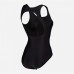 Купальник закритий для жінок Arena Solid O Back Swimsuit розмір 40, чорний, код: 3468336857465