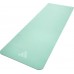 Килимок для йоги Adidas Double Sided Yoga Mat 1760х610х6 мм, ментоловий-сірий, код: 885652022477