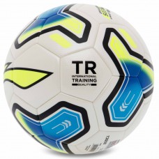 М'яч футбольний LI-Ning №5, білий-блакитний, код: LFQK607-8-S52
