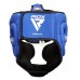 Боксерський шолом RDX Aura Plus T-17 XL, синій-чорний, код: HGR-T17UB-XL+