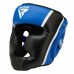 Боксерський шолом RDX Aura Plus T-17 XL, синій-чорний, код: HGR-T17UB-XL+