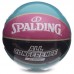 М"яч баскетбольний Spalding All Conference №7 блакитний-чорний, код: 76895Y-S52
