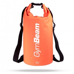 Водонепроникна сумка GymBeam 15 л, помаранчевий, код: 8586024620551-GB