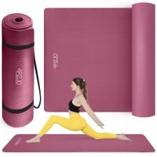 Килимок для йоги та фітнесу 4Fizjo NBR 1900x1000x15 мм, бордовий, код: P-5905973407144