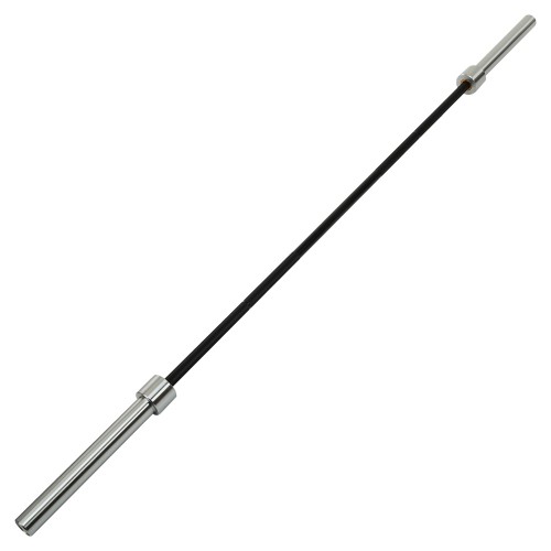 Гриф прямий для станової тяги хромований Олімпійський Texas Deadlift Bar LiveUp 2,3м, ø50мм, код: LP8371