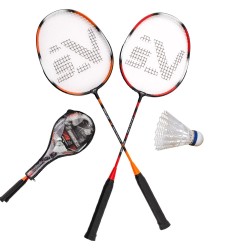 Набір для бадмінтону SportVida Pro 2 шт ракетки + волан, код: SV-SE0002