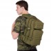 Рюкзак тактичний штурмовий Tactical 45x27x20см, 25л, оливковий, код: TY-616_OL