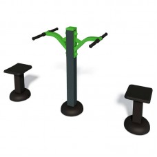 Твістер сидячи InterAtletika 2000х557х1118 мм, код: SM114-S-SM