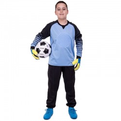Форма воротаря дитяча PlayGame розмір 24, зріст 135-140, 9-10років, блакитний, код: CO-7607B_24N