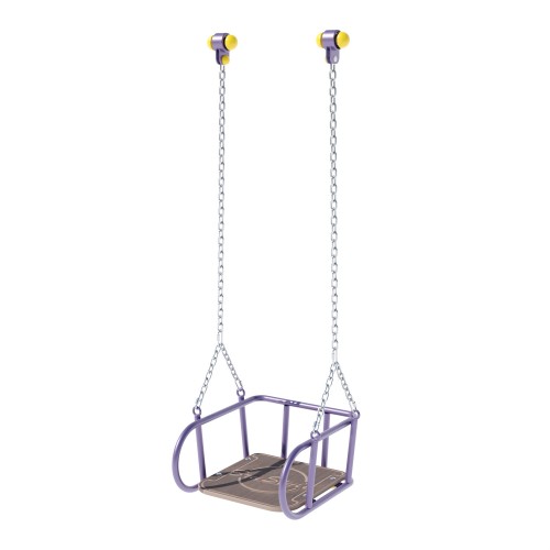 Люлька на ланцюгах Miros 490х440х1460 мм, код: DIO300.3