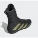 Взуття для боксу (боксерки) Adidas Box Hog 4, розмір 38.5 UK 6.5, чорно-золоте, код: 15551-1061