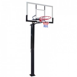 Стійка баскетбольна зі щитом Vigor стаціонарна, 1360х800х3050 мм, код: S022