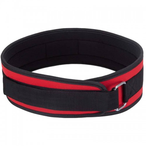Пояс атлетичний посилений регульований Zelart ширина 10см XL, червоний, код: SB-165472_XL-S52