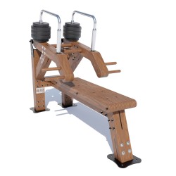 Вуличний дерев"яний тренажер Brustyle “Жим вгору лежачи”, код: SW612 Вуличний дерев"яний тренажер Brustyle “Жим вгору лежачи”, код: SW612