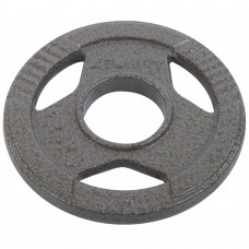 Млинці (диски) сталеві з хватом d-52мм Zelart 1,25кг, сірий, код: TA-7791-1_25-S52
