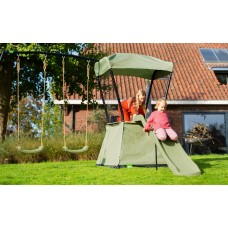 Ігровий майданчик Exit Ivy з гіркою та гойдалками 2530х3400х2160 мм, код: 53.20.20.00 Ігровий майданчик Exit Ivy з гіркою та гойдалками 2530х3400х2160 мм, код: 53.20.20.00