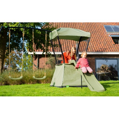 Ігровий майданчик Exit Ivy з гіркою та гойдалками 2530х3400х2160 мм, код: 53.20.20.00