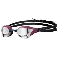 Окуляри для плавання Arena Cobra Core Swipe Mirror сріблястий, пурпурний, код: 3468336661581