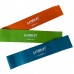 Набір фітнес гумок LiveUp LiveUp Exercise Loop LS3650C 3шт., код: 6951376125894