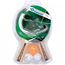 Набір для пінг-понгу Donic Appelgren 400 2-Player set (2ракетки+3м"яча), код: 4000885863802 Набір для пінг-понгу Donic Appelgren 400 2-Player set (2ракетки+3м"яча), код: 4000885863802