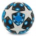 М"яч футбольний Stars PU №5, білий-синій, код: FB-7590_BL