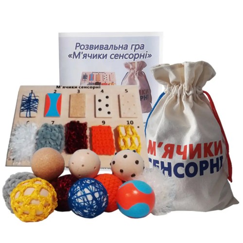 Розвивальна гра Сенсорні м"ячики Tia-Sport, код: sm-1452