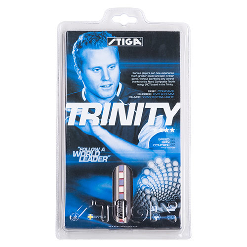 Ракетка для настільного тенісу Stiga Trinity ****, код: ST-4-WS