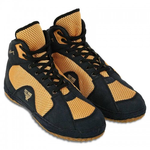 Боксерки шкіряні Fistrage розмір 45, темно-синій, код: VL-4724_45DBL