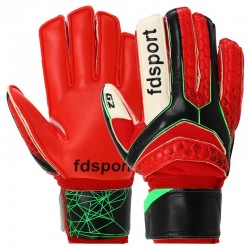 Воротарські рукавиці з захистом пальців Fdsport розмір 8, червоний-білий, код: FB-873_8RW
