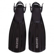 Ласти з відкритою п"ятою Legend розмір L (41-44) чорний, код: F800_LBK Ласти з відкритою п"ятою Legend розмір L (41-44) чорний, код: F800_LBK