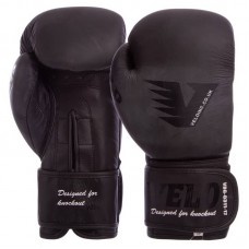 Рукавички боксерські Velo 14 унцій, чорний, код: VL-8187_14BK Рукавички боксерські Velo 14 унцій, чорний, код: VL-8187_14BK