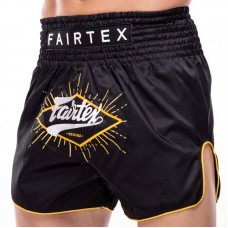 Шорти для тайського боксу та кікбоксингу Fairtex M Black/Yeloow, код: BS1903_MBKY