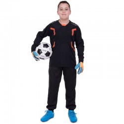 Форма воротаря дитяча PlayGame розмір 26, зріст 140-145, 10-11років, чорний, код: CO-7606B_26BK