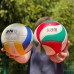 М"яч волейбольний клеєний SNS VS5002 №5, білий-зелений-червоний, код: 10202-SNS