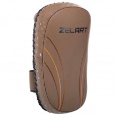 Пади для тайського боксу Тай-педи Zelart 180x110x340 мм, 2 шт, коричневий-чорний, код: BO-3876_BR
