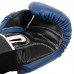 Рукавички боксерські Boxer Еліт кожвініл 14 унцій, синій-чорний, код: 2022_14_BL-S52 Рукавички боксерські Boxer Еліт кожвініл 14 унцій, синій-чорний, код: 2022_14_BL-S52
