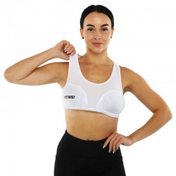 Захист грудей жіночий Velo XL, білий, код: VL-5568_XLW Захист грудей жіночий Velo XL, білий, код: VL-5568_XLW