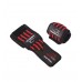 Кистьові бинти PowerPlay Gym WristT Wraps 450 мм, чорний-червоний, код: PP_3081_Red