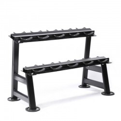 Стійка гантельна 2-х ярусна Fitnessport на 5 пар, код: 10265-AX Стійка гантельна 2-х ярусна Fitnessport на 5 пар, код: 10265-AX