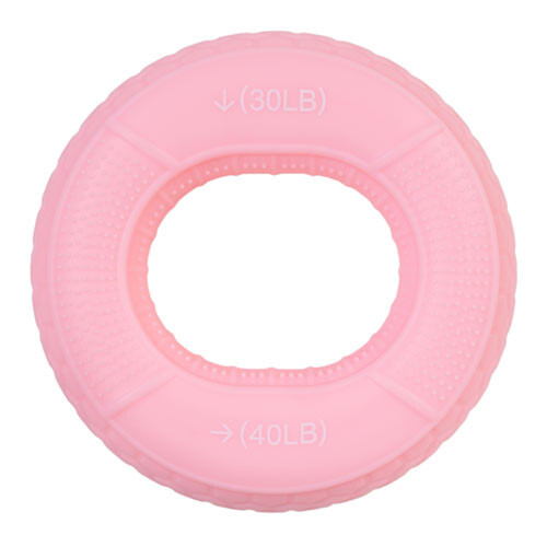 Еспандер кистьовий кільце FitGo 30-40 LB, рожевий, код: 389/2-30-40-WS