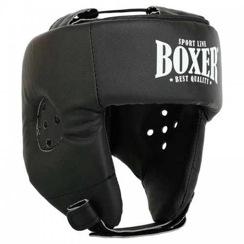 Шолом боксерський відкритий Boxer M, чорний, код: 2028-N_MBK Шолом боксерський відкритий Boxer M, чорний, код: 2028-N_MBK