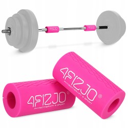 Розширювальні накладки на гриф 4Fizjo Fat Grip силіконові, 2 шт, рожевий, код: P-5905973404334 Розширювальні накладки на гриф 4Fizjo Fat Grip силіконові, 2 шт, рожевий, код: P-5905973404334