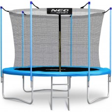 Батут Neo-Sport з внутрішньою сіткою 10 футів 312 см, блакитний, код: DM-NS-10W181-IN