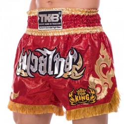 Шорти для тайського боксу та кікбоксингу Top King XS, червоний, код: TKTBS-062_XSR Шорти для тайського боксу та кікбоксингу Top King XS, червоний, код: TKTBS-062_XSR